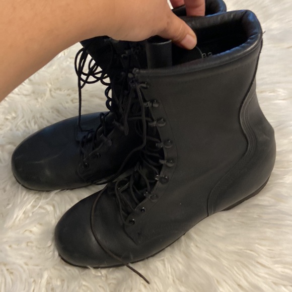 WELLCO Combat Man 🥾 size 12 1/2 R in very good condition real leather - Picture 12 of 16